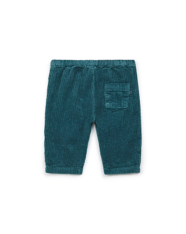 Pantalon - bébé uni 100% coton - Image alternative