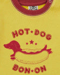 Sweatshirt - Baby "Hot Dog" 100% organic cotton