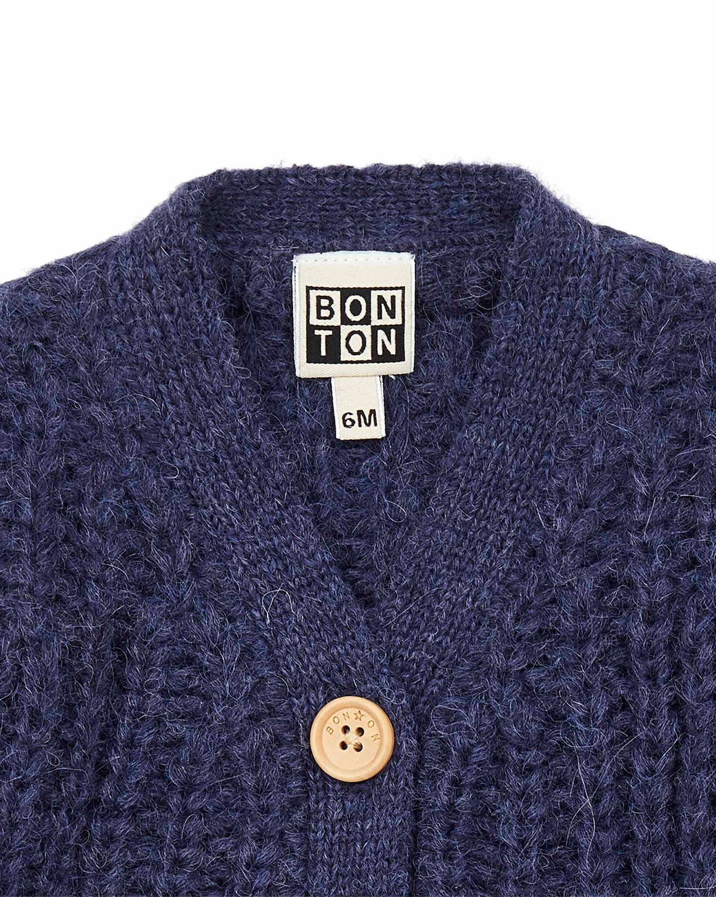 Cardigan - United in mixed baby wool