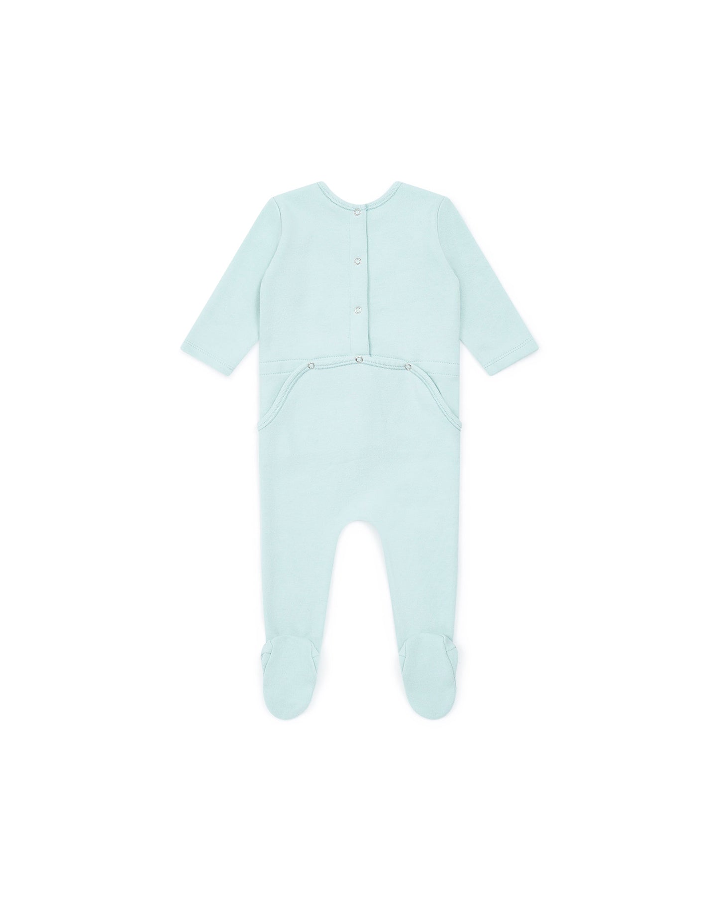 Pajamas - Blue Print Squirrel 100% Organic cotton Baby – Bonton Paris