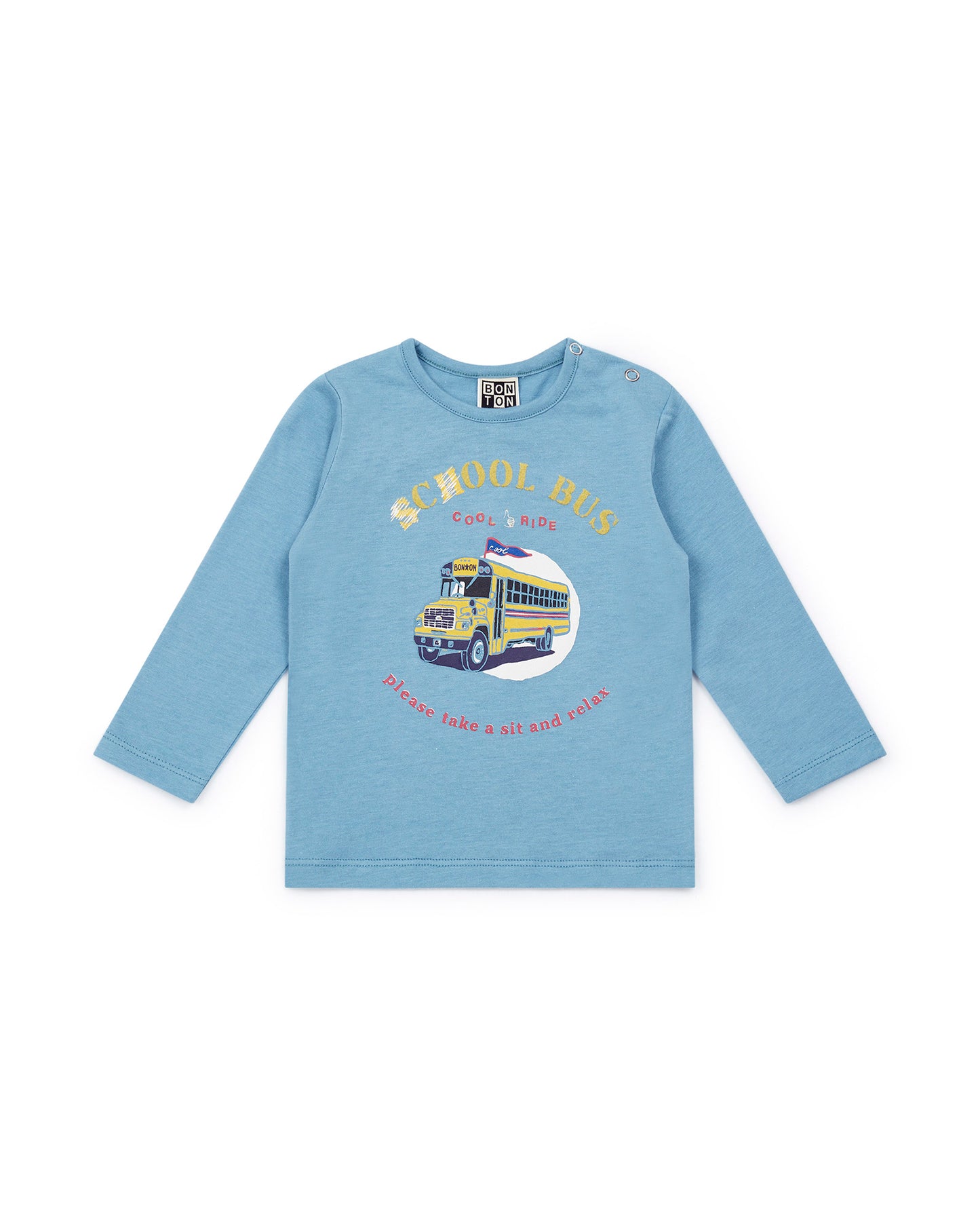 T-shirt - bébé "School Bus" 100% coton bio