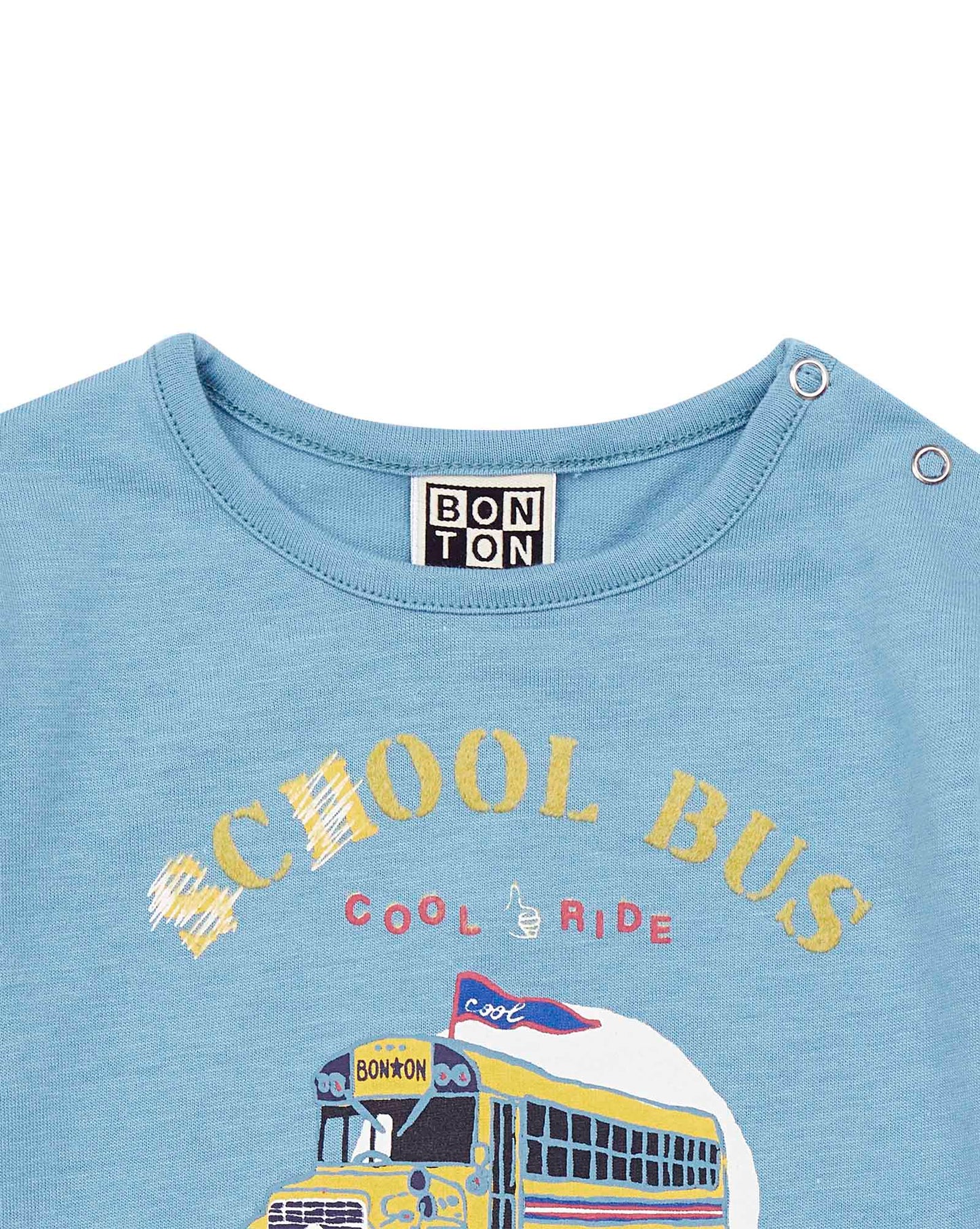 T-shirt - bébé "School Bus" 100% coton bio