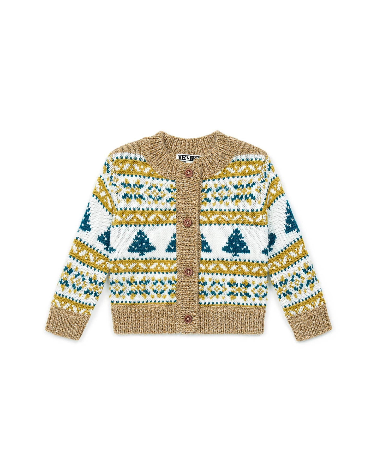 Cardigan - Baby Printed Jacquard Noël