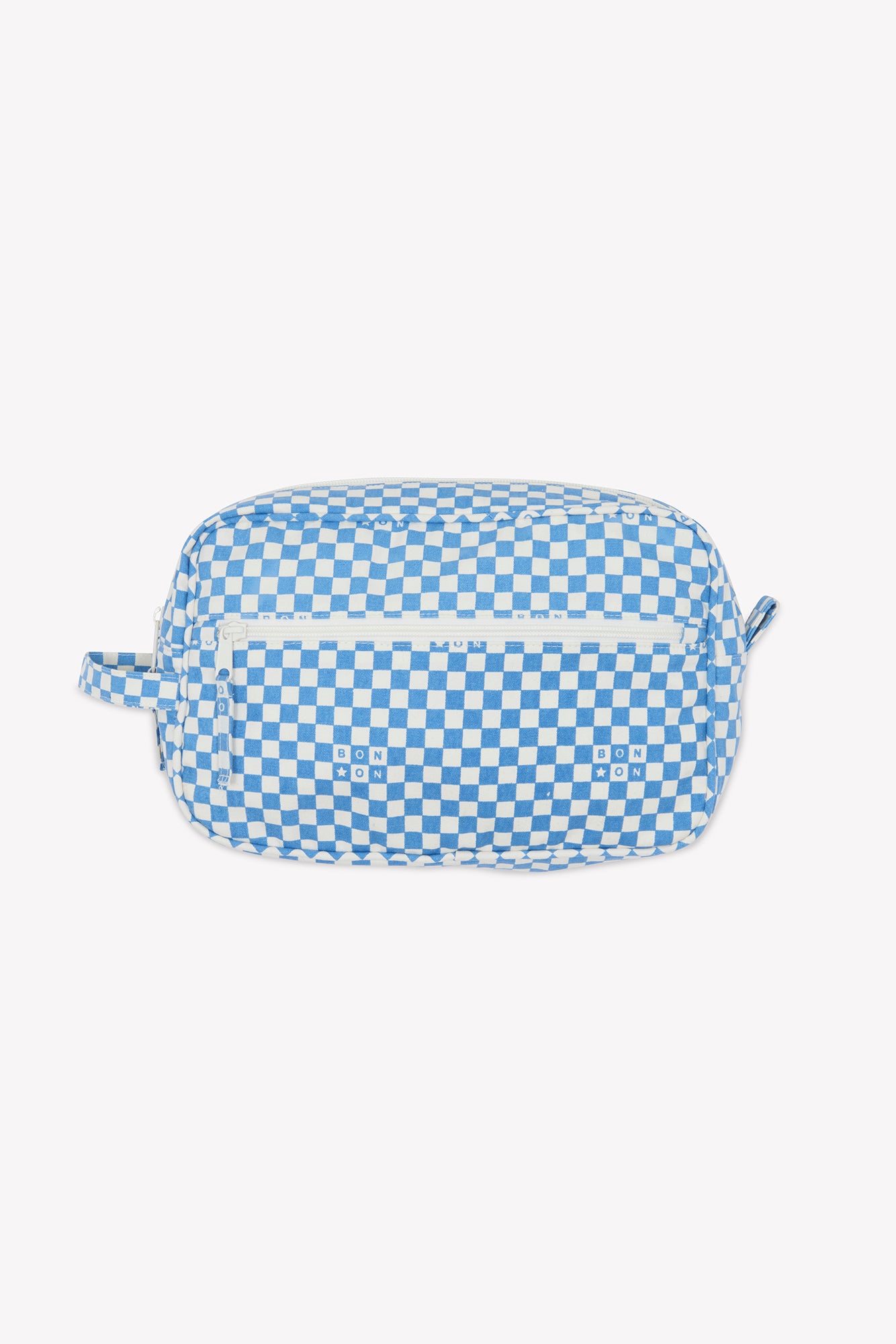 Trousse - Damier bleu GM