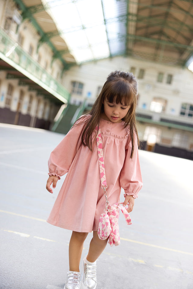 Robe - Douceur rose bonton - Image principale