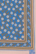 Foulard - Foulfleur Bleu 50cm