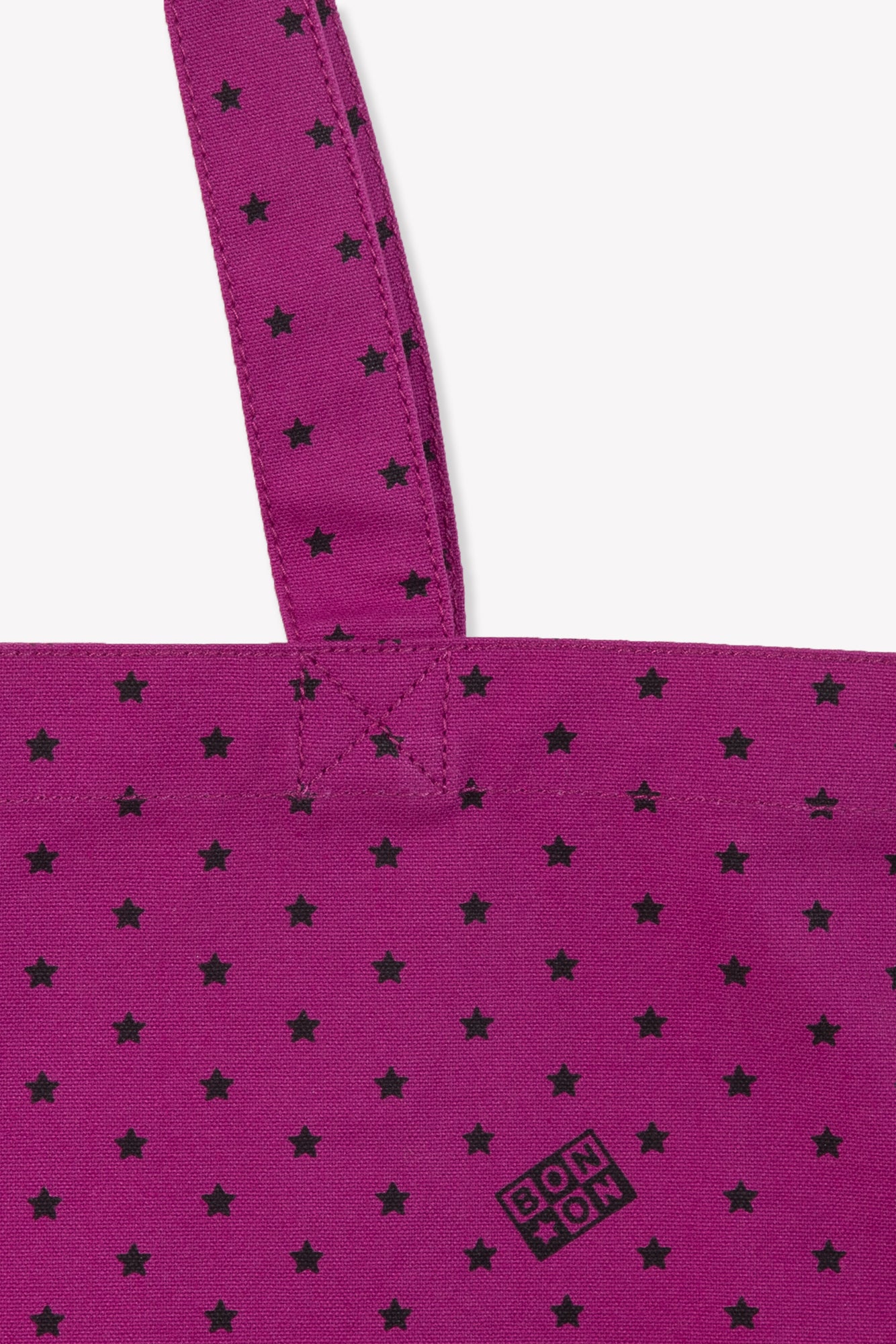 Middle Casas - Beth Fuschia Cotton Canvas Printe