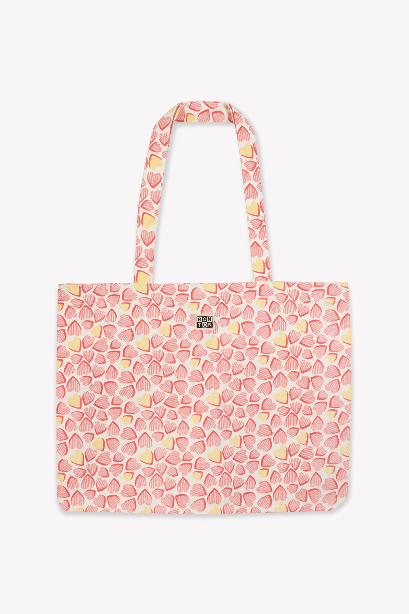 Middle Casas - Beth Pink cotton canvas Printe