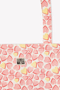 Middle Casas - Beth Pink cotton canvas Printe