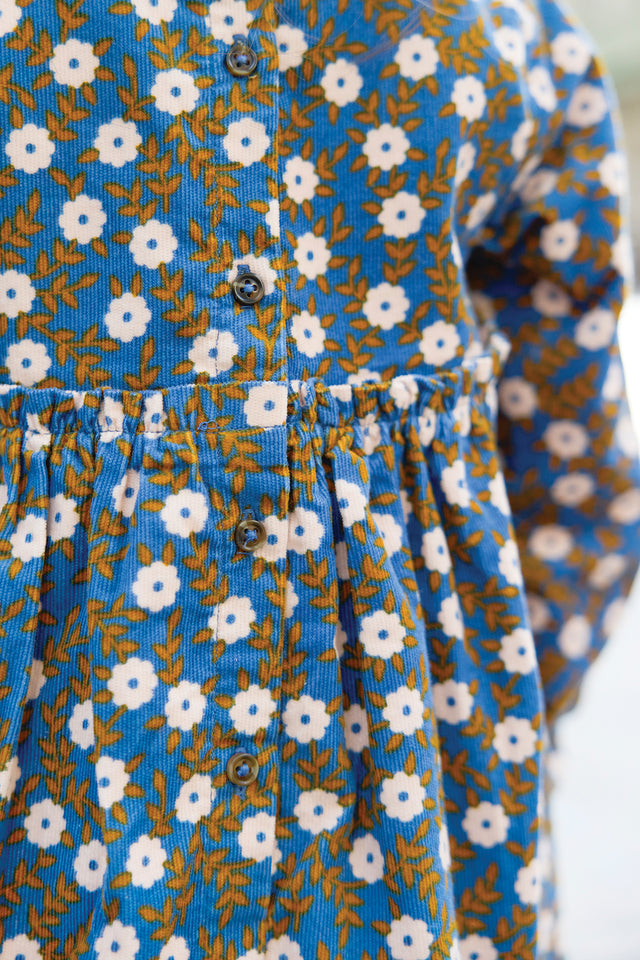 Dress - Dada Blue Print flowery - Image alternative