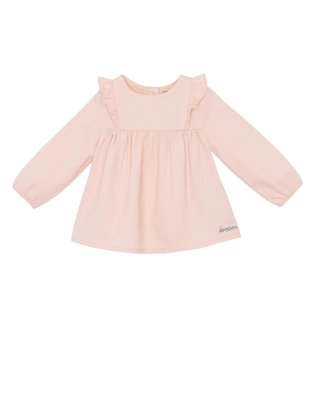 Blouse - Sequoia Pink Baby in Velvet silk - Image principale