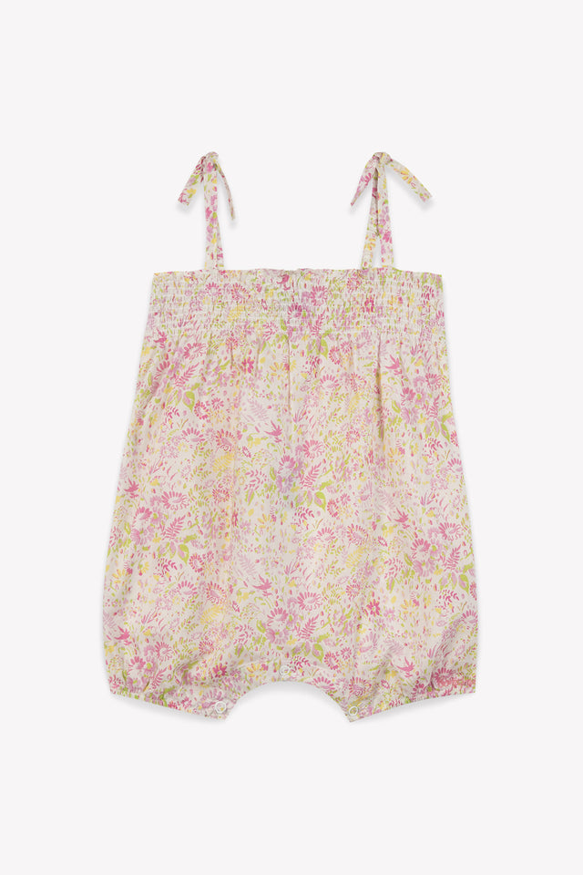 Jumpsuit - Calina Flowers Baby cotton sail - Image principale