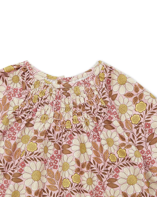 Blouse - Flower Bébé coton fleur daisy imprimé - Image alternative