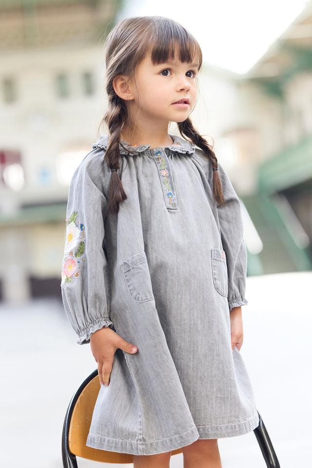 Robe - Deb chambray gris - Image principale