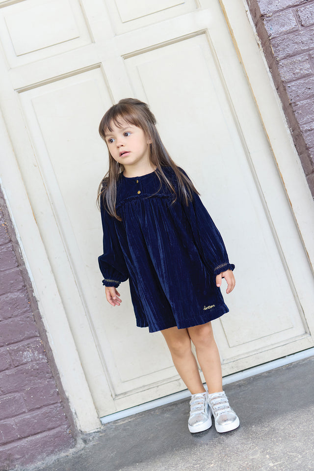 Dress - Sweet Navy Bonton - Image principale