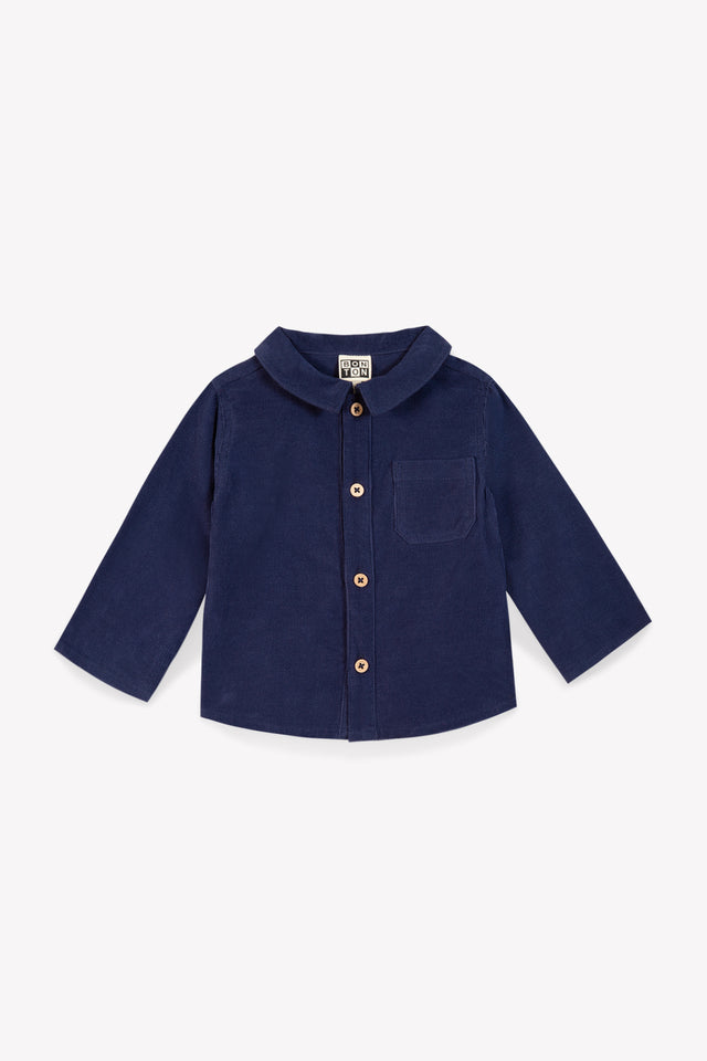 Shirt - Velvet navy pan - Image principale