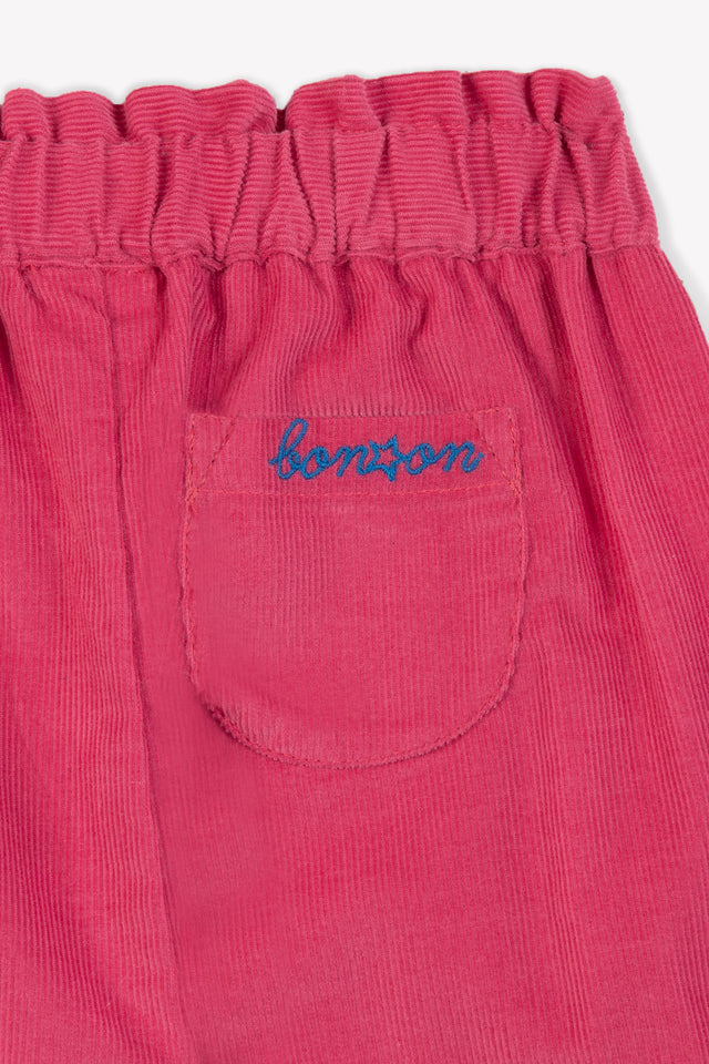 Trousers - Pink velvet rusk - Image alternative