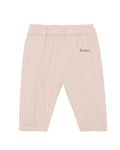 Trousers - Pink Biscotte Baby In twill 100% cotton scratched