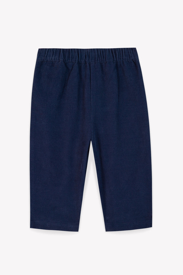 Trousers - Gino Navy Bonton - Image principale