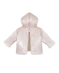 Coat - Baby pink truck in iridescent nylon