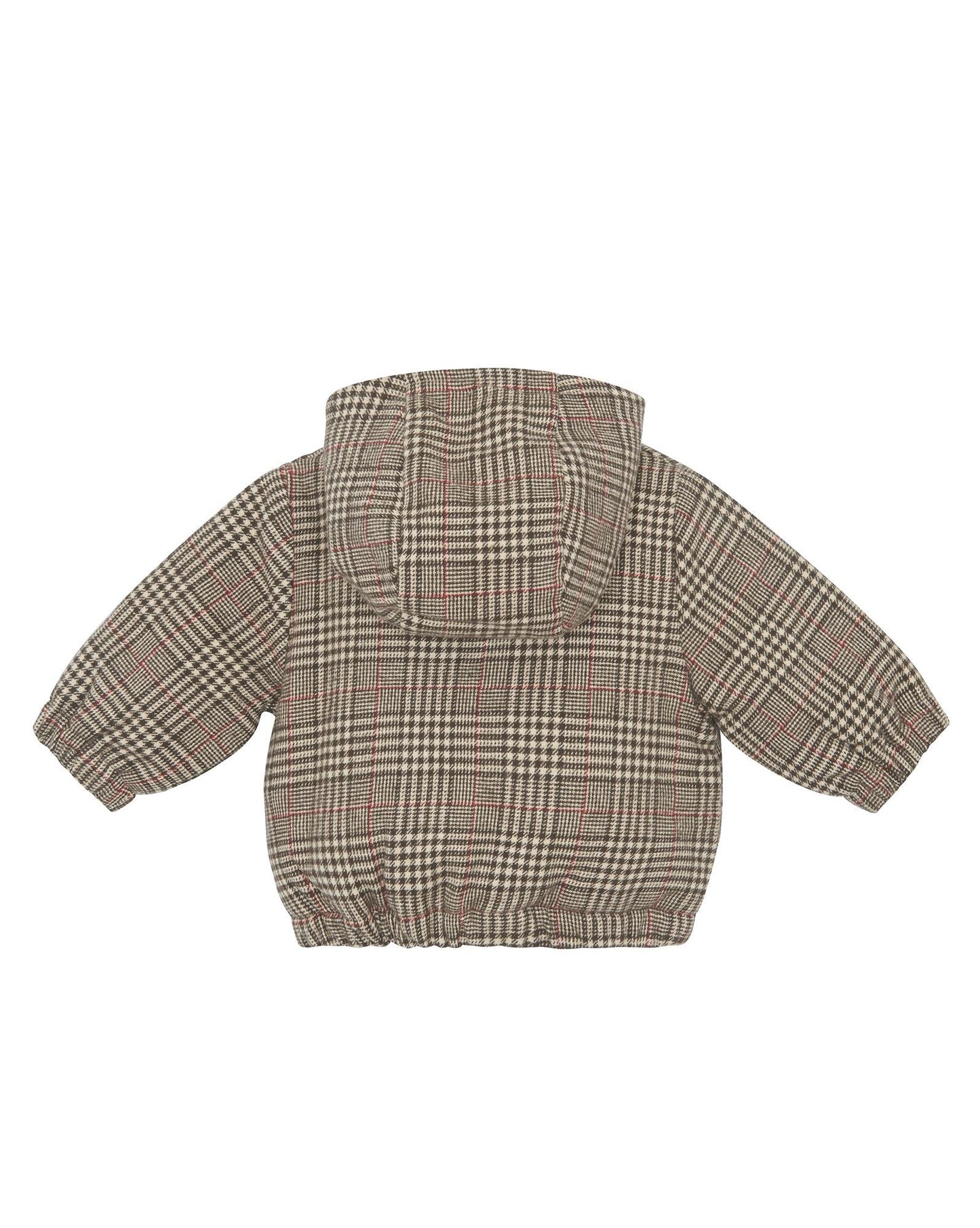 Veste - Balloon marron Bébé en tweed à carreaux