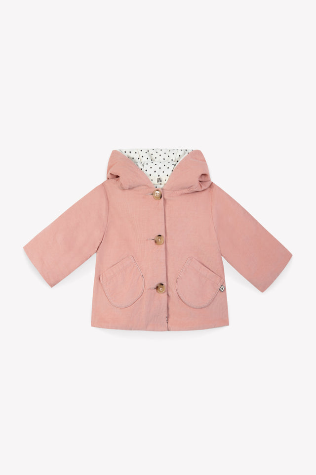 Manteau - Rose Bonton - Image principale