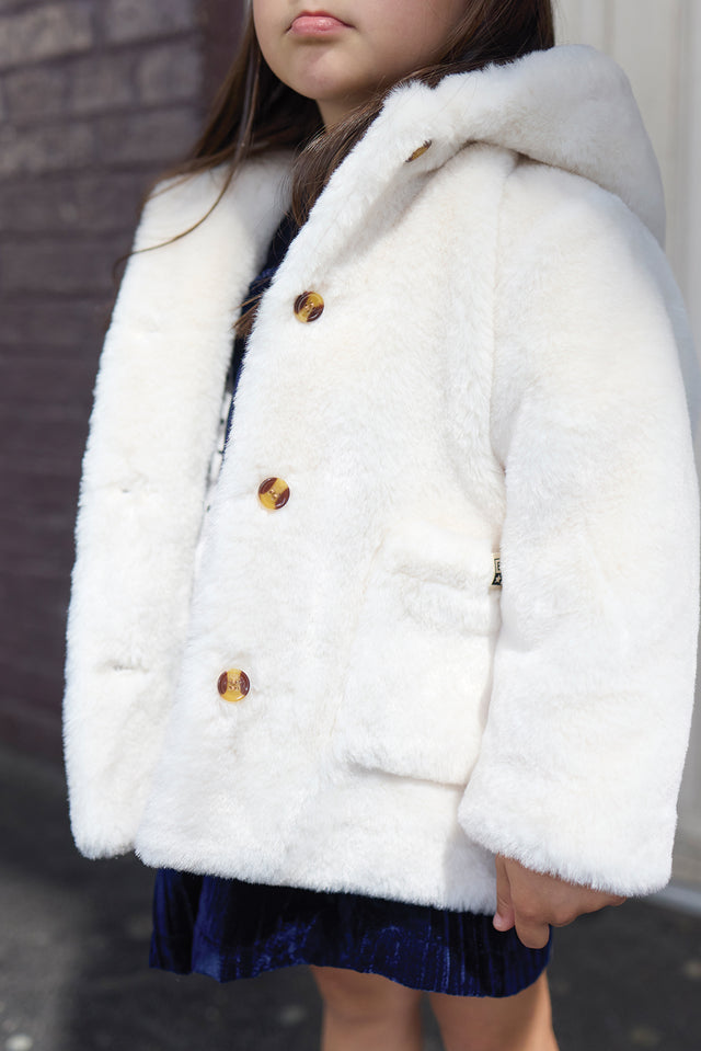 Coat - Bonton cream Saturn - Image principale