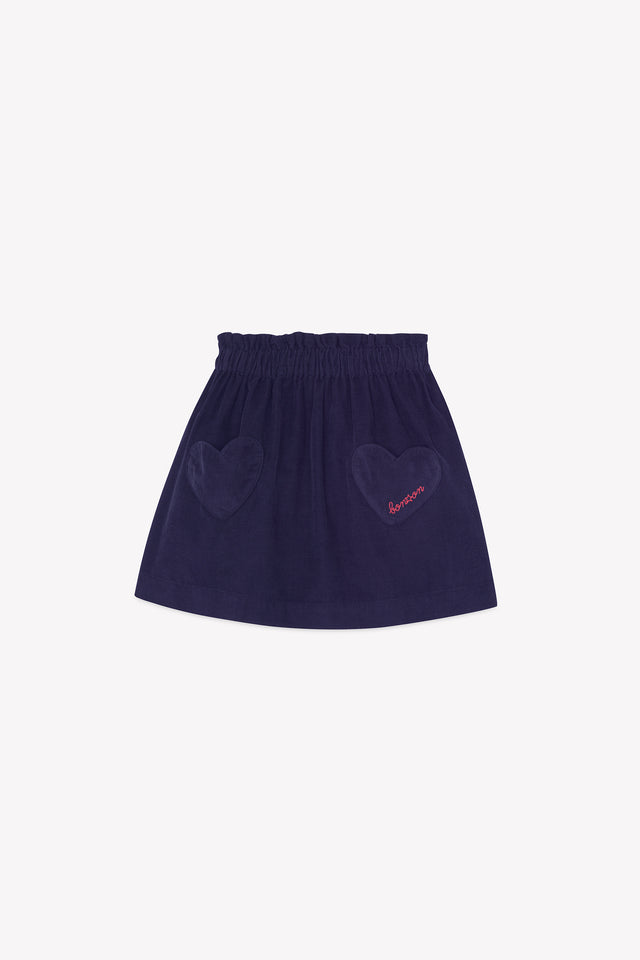 Skirt - Douchka Navy Bonton - Image alternative