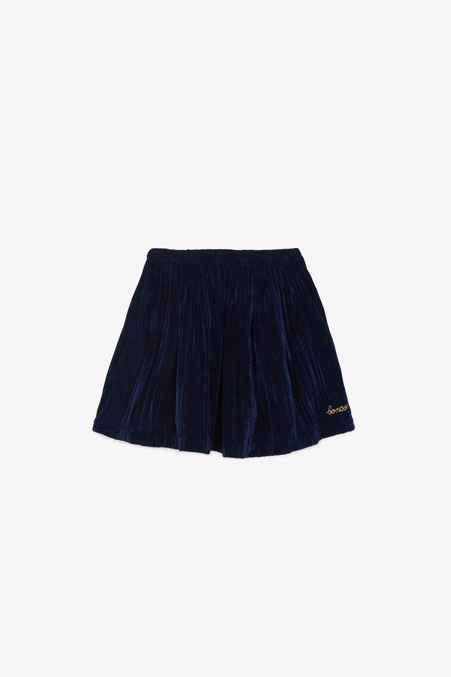 Jupe - Framboise navy bonton - Image alternative