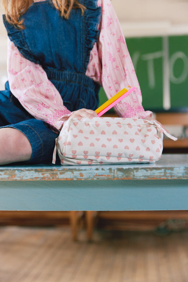 Trousse - Cœur rose - Image principale