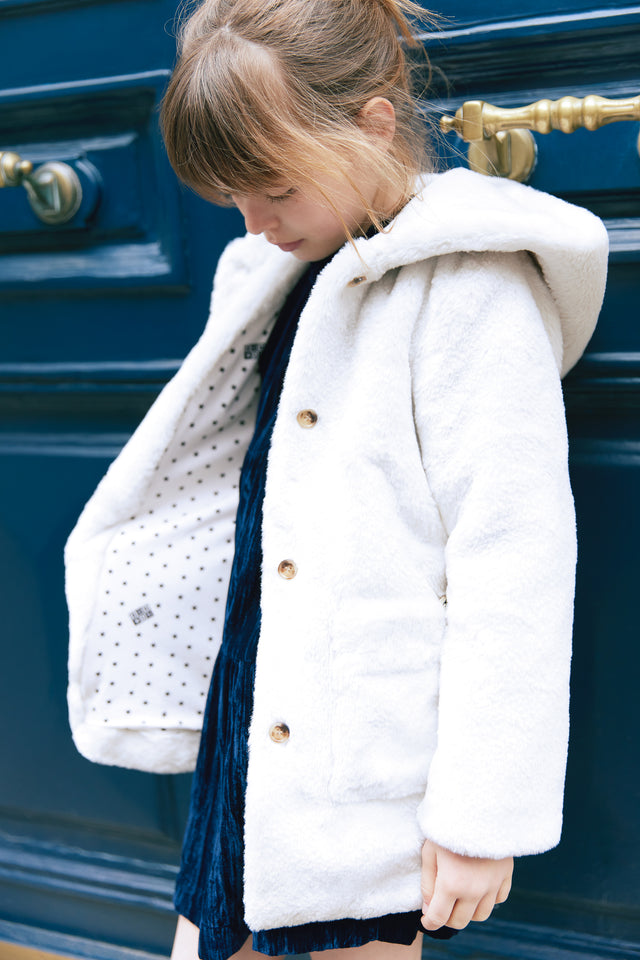 Coat - Bonton cream Saturn - Image principale