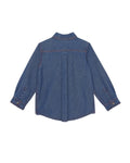 Shirt - Blue paname in denim