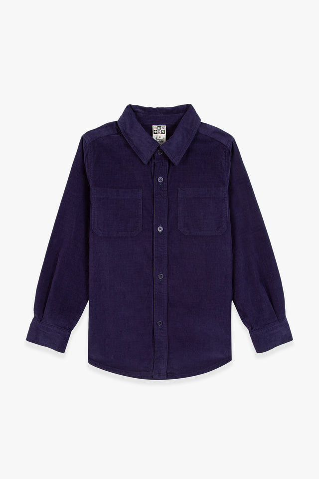 Shirt - Paname Navy Bonton - Image principale