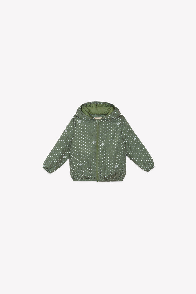 Jacket - Fleet Green Print Bonton stars - Image principale