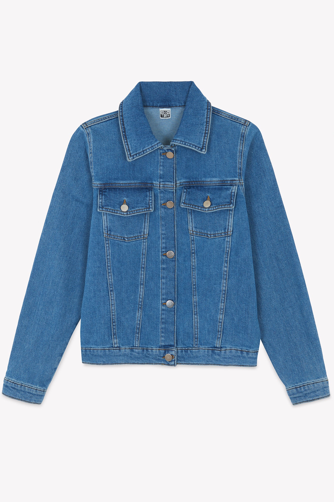 Jacket - Nantucket denim cotton embroidered kr