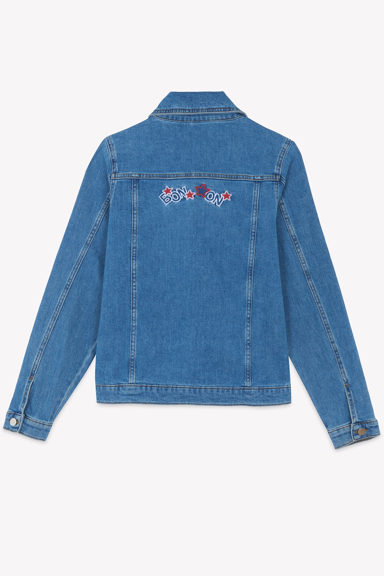 Jacket - Nantucket denim cotton embroidered kr