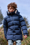 Down jacket - Husky Blue Navy Bonton x Pyrenex