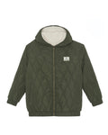 Parka - Green sailor B The Change Bi Reversible Material