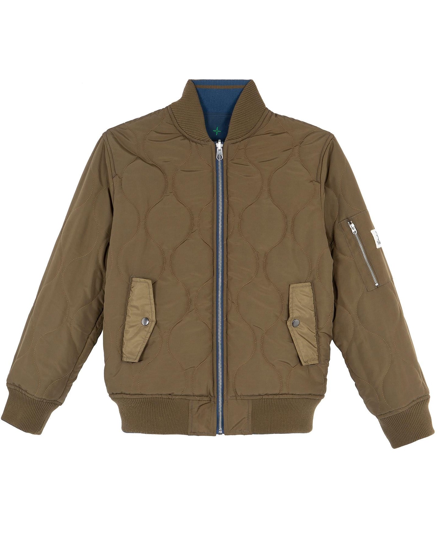 Bombers - Pacific Bleu B The Change Bi Reversible Material