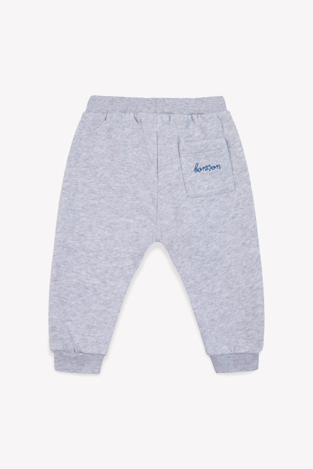 Jooging - 100% cotton gray joggy - Image alternative