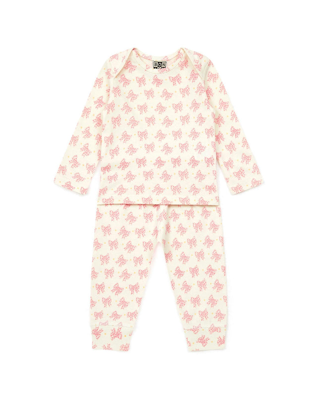 Outfit - 2 pink pieces Baby biological coron - Image principale