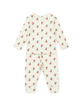 Outfit - 2 red rooms Baby biological cotton