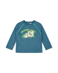 T-shirt - Long sleeves Blue Nature