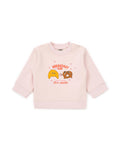 Sweatshirt - Rose breakfast Baby in organic cotton