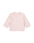 Sweatshirt - Rose breakfast Baby in organic cotton