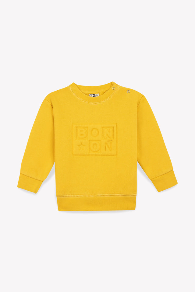 Sweat - Smily jaune bonton - Image principale