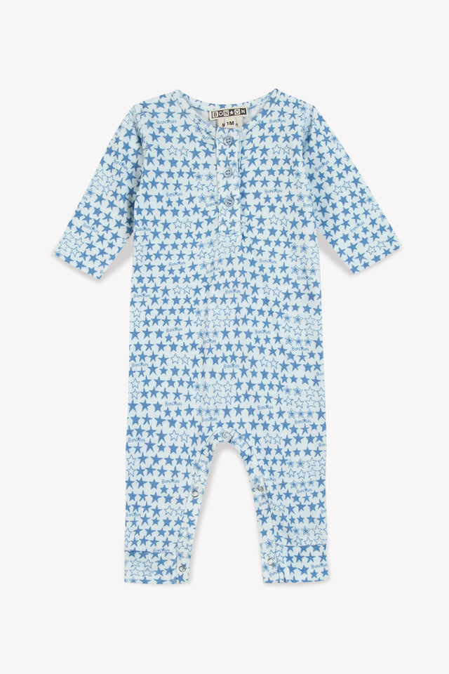 Pyjama à étoiles - Bleu - Image principale