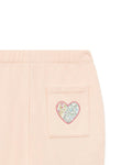 Pantalon - Jogging - Liberty rose en 100% coton biologique