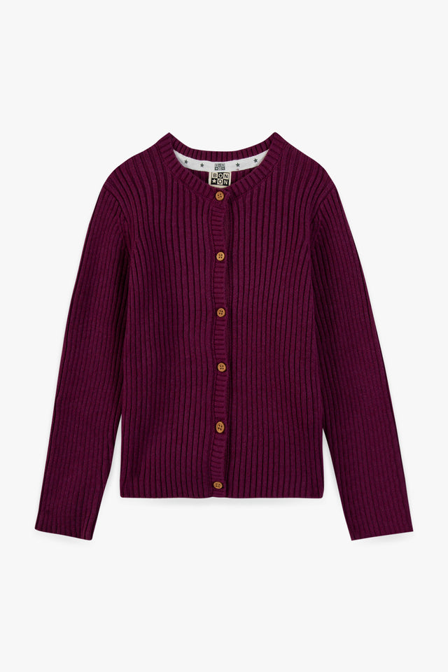 Cardigan - Purple - Image principale