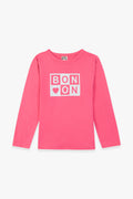 Tee-shirt - Taxo rose bonton